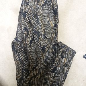H&M Snake Print Pants